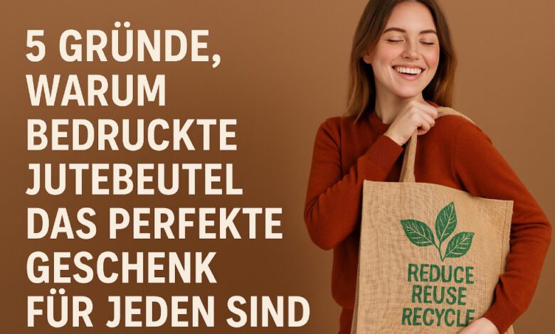 Jutebeutel bedrucken