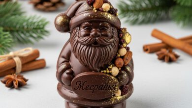 Vegane Schokoladenfiguren