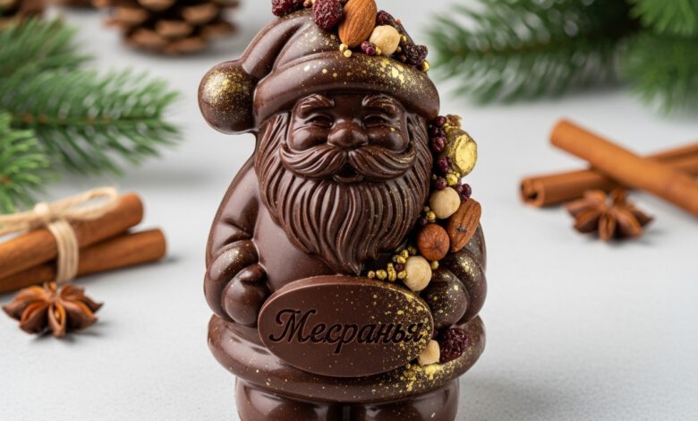 Vegane Schokoladenfiguren